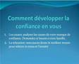 Comment Avoir Confiance En Soi