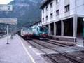 Franzenfeste: Trenitalia / Güterzug in voller Fahrt