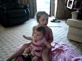 Katie singing to kenz