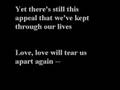The Cure - Love will tear us apart (Joy Division)