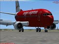 733 virgin express landing in Brussels EBBR