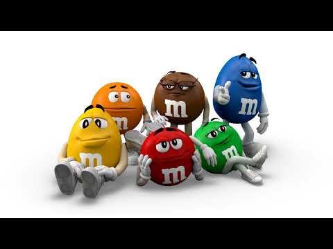 M&M characters redesigned for a more dynamic, progressive world