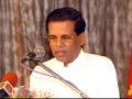 Minister Maithreepala Sirisena Miraculously Escapes LTTE Female Suicide Attempt Minister Maithreepala Sirisena Miraculously Escapes LTTE Female Suicide Attempt
