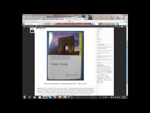 how to update mercedes navigation