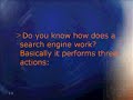 How does a Search Engine Work How does a Search Engine Work