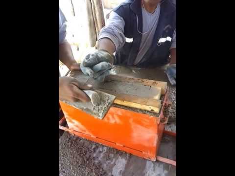 how to fill pvc with concrete