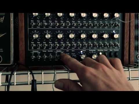 phatties - Demonstration of the Doepfer Dark Time sequencing two Moog Little Phatties via control voltage. The first LP sends a MIDI signal to the second LP without sen...