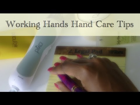 how to care hands