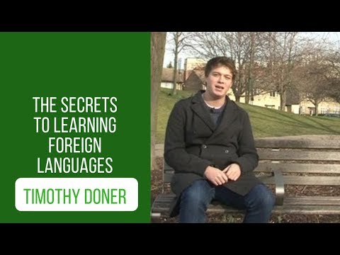 The secrets to learning foreign languages: Luca Lampariello interviews Timothy Doner