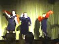 Teachers dancing at Bugsy Malone