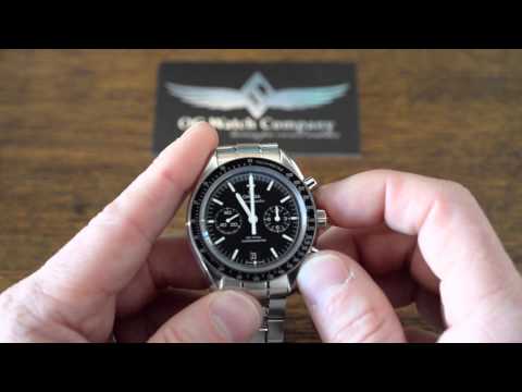 how to adjust omega speedmaster