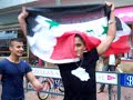 IRAK ASIENMEISTER  2007/IRAKER IN BONN FEIERN DEN POKAL SIEG