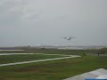 Croatia ATR 42 landing in Portorož in heavy rain