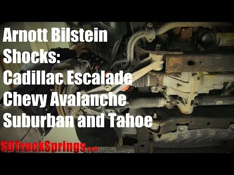 Arnott Front Bilstein Shocks – Cadillac Escalade, Chevy Avalanche and more – Tutorial and Review