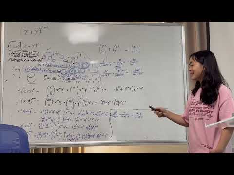 Derivation of the Binomial theorem from Pascal’s triangle_Paris