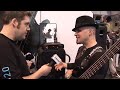 Sly Stone bassist Jesse Stern trying out TC Electronic RH450 at NAMM '09