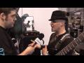 Sly Stone bassist Jesse Stern at TC Electronic's NAMM '09 booth.