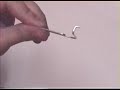 How to make a tension wrench using a paper clip How to make a tension wrench using a paper clip
