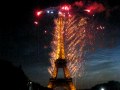 Bastille Day 2009 Fireworks at Eiffel Tower - Part 3 of 3