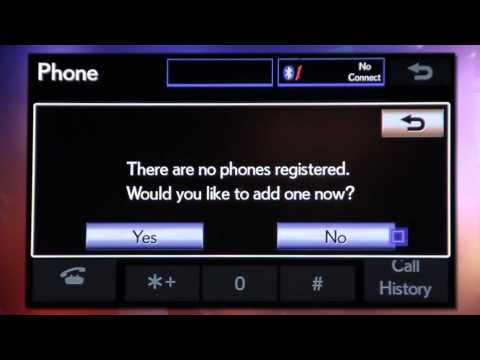 how to sync iphone to lexus rx 350