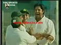 Wasim Akram - King of Swing (stumps broken)