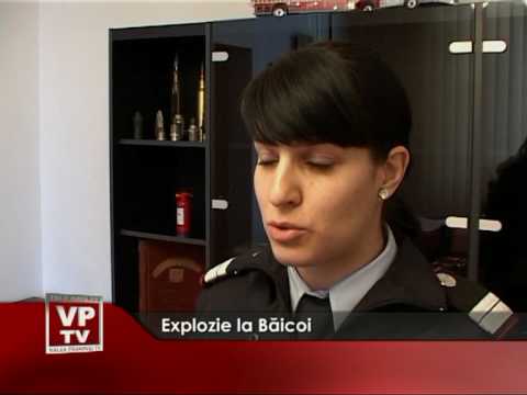 Explozie la Baicoi