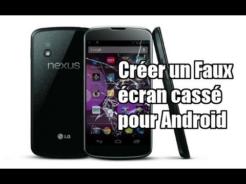 Watch 'Faire un faux écran cassé sur un téléphone Android'