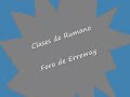 Clases de Rumano