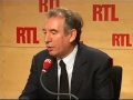le pr�sident du modem r�pondait aux questions de jean-michel aphatie jeudi matin.