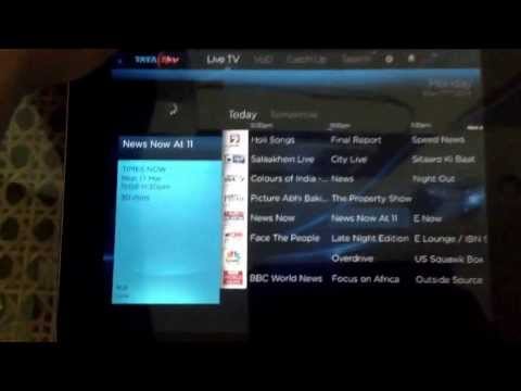 how to connect tata sky hd to laptop