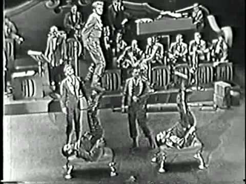 ASHTONS, THE SEVEN. Australian Risley acrobats, (USA, c.1955).