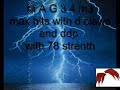 max hits with d claws and ddp