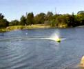 rc HUGE1.3 METRE  2 STROKE PETROL RADIO CONTROL RACE RC BOAT  Gas Powered