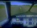Cardiff Wales Airport - Airbus Take off (Cockpit view)
