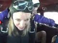 Mom goes skydiving raw footage
