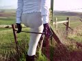 After numerous requests by slaves and admirers to see me in my tight jodhpurs and riding boots,here I am! My boots were very muddy after this shoot, who wants the honour of bootlicking me?Hope you like it my slave Alun.