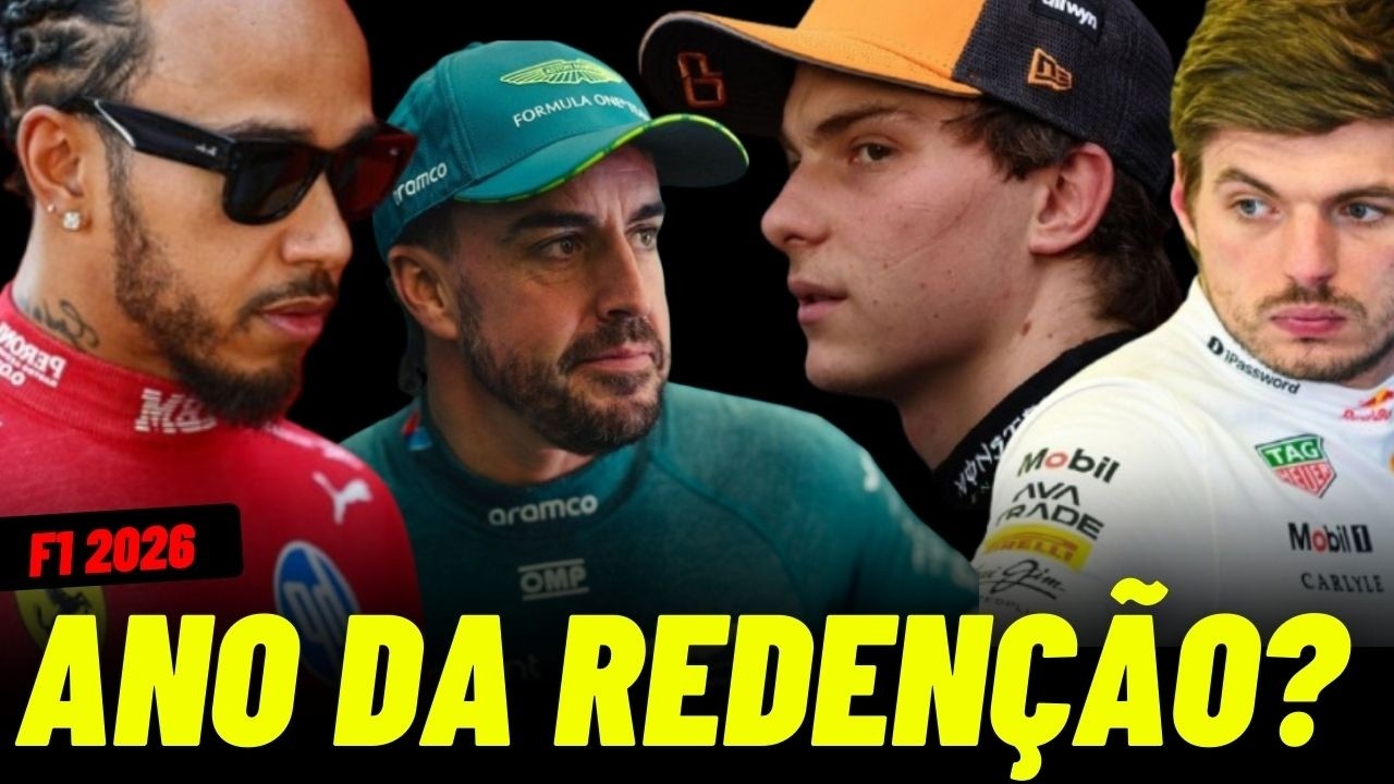 REDENÇÃO OU FIM? F1 2026 SERÁ O ANO DA REDENÇÃO DE HAMILTON?