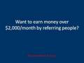 Make money online with 6dgr