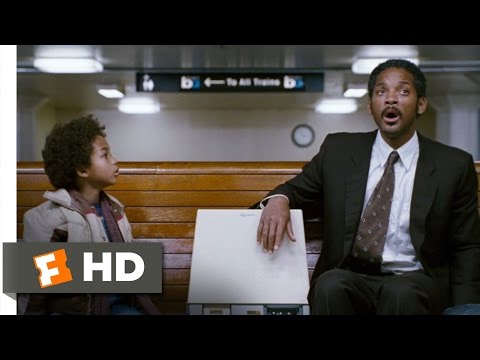 The Pursuit of Happyness (7/8) Movie CLIP - The Time Machine (2006) HD