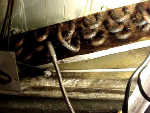 how to find hvac leak
