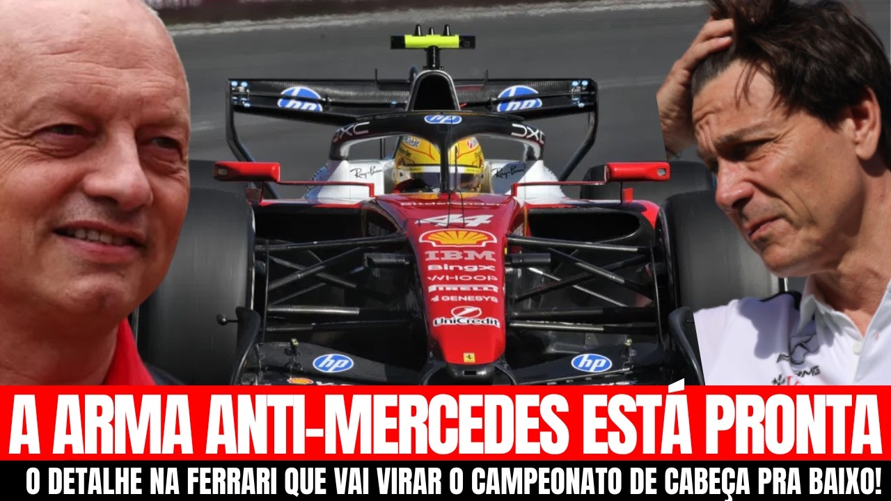 A NOVA ASA TRASEIRA DA FERRARI: A ARMA SECRETA PARA VENCER NA FÓRMULA 1 2026