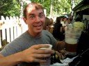 Tim yodels at Oktoberfest