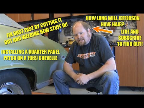 how to fix quarter panel rust