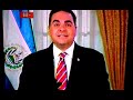 Presidente Saca obliga a ver cadena nacional
