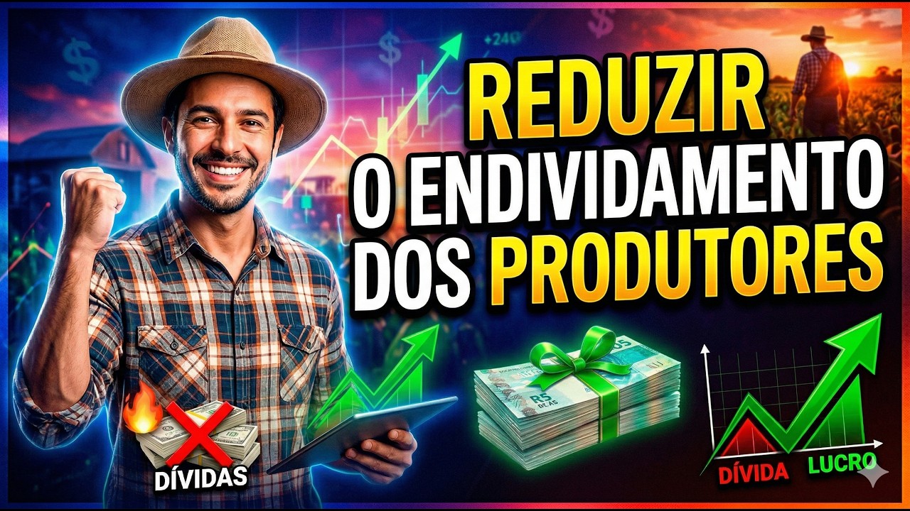 Caminhos para reduzir o endividamento dos produtores rurais.
