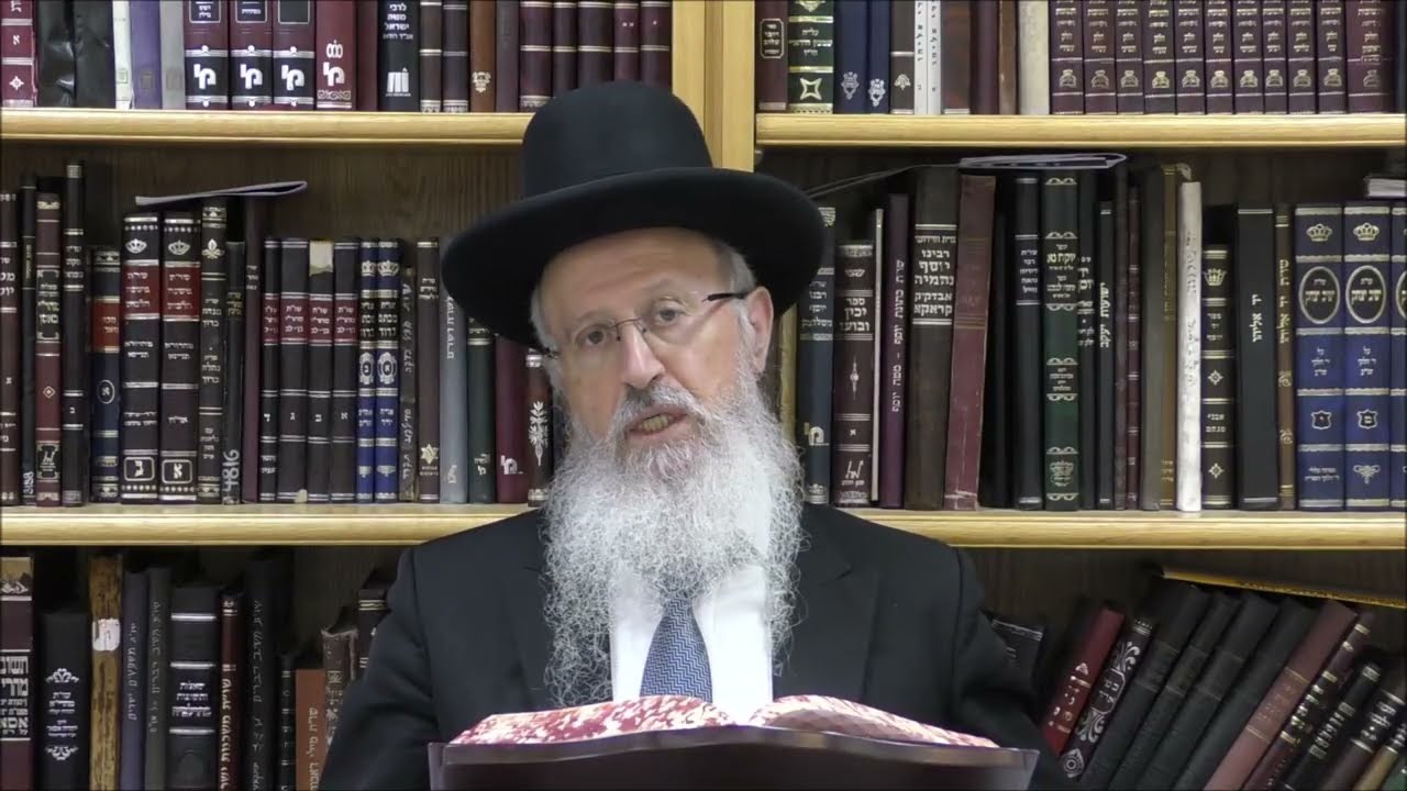 הגאון הרב אברהם יוסף שליט"א ממתי עד מתי אסור לאכול בשר בתשעת הימים תשפ"ה