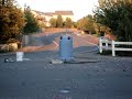 Sparkler bomb vs. the old garbage can
