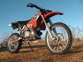 KTM 380SX First Ride (with video at end)
