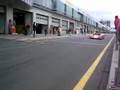 Jacky Ickx onboard Ferrari 312 PB leaving the pitlane