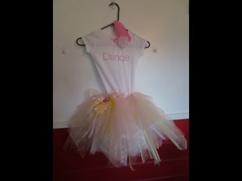 how to dye tutu